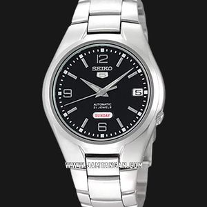 Seiko SNK623 SNK623K1 Automatic Black Dial Stainless Steel