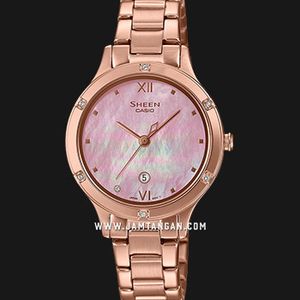 SHEEN CASIO SHE-4546PG-4AUティファニーブルー クォーツ Casio