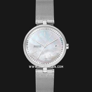 SKAGEN　KAROLINA　SKW2979 Karolina Solar-Powered Silver-Tone Steel Mesh Watch