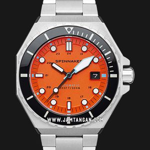 Spinnaker Dumas Herren Automatische Armbanduhr Mit Blau Dial SP-5081-66 Silber e