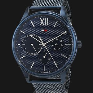 Tommy Hilfiger Damon 1791421 Men Blue Dial Blue Stainless Steel