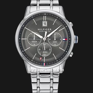 Tommy Hilfiger Kyle 1791632 Grey Dial Stainless Steel Strap