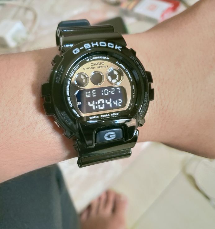 Casio G-Shock DW-6900NB-1 DW-6900NB-1DR Mirror-Metallic