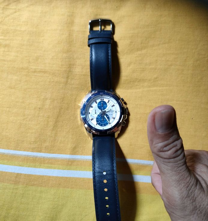 Ex306 blue leather top
