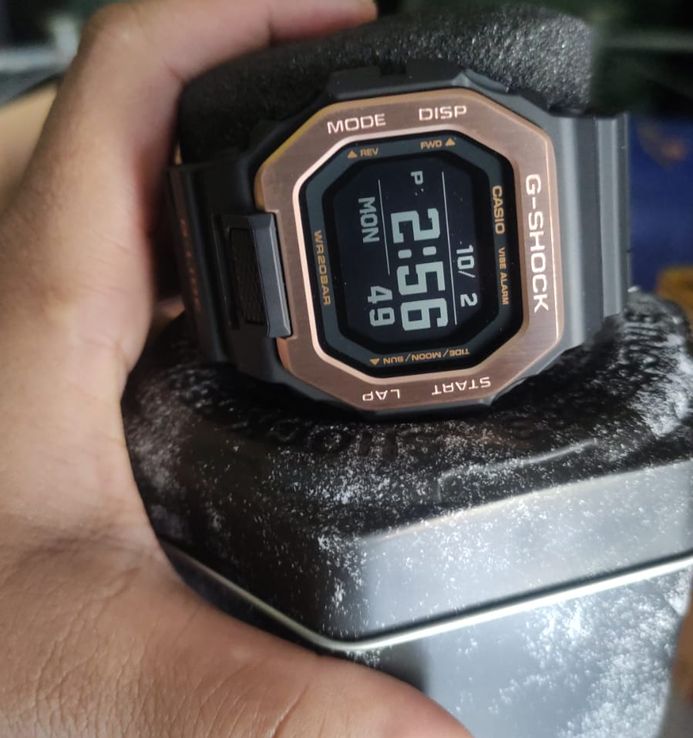 Casio G-Shock GBX-100NS-4 GBX-100NS-4DR Night Surf Men Black