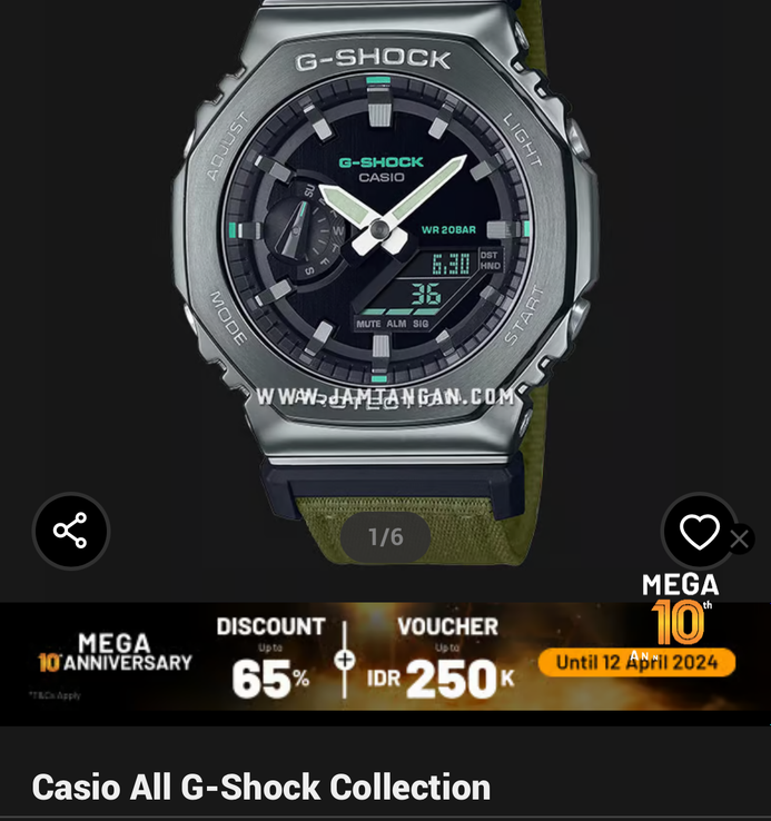 Casio G-Shock GM-2100CB-3A GM-2100CB-3ADR CasiOak Utility