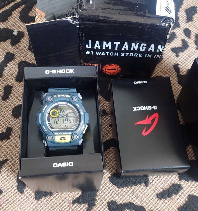 Casio G-Shock G-7900-2 G-7900-2DR Men Digital Dial Blue