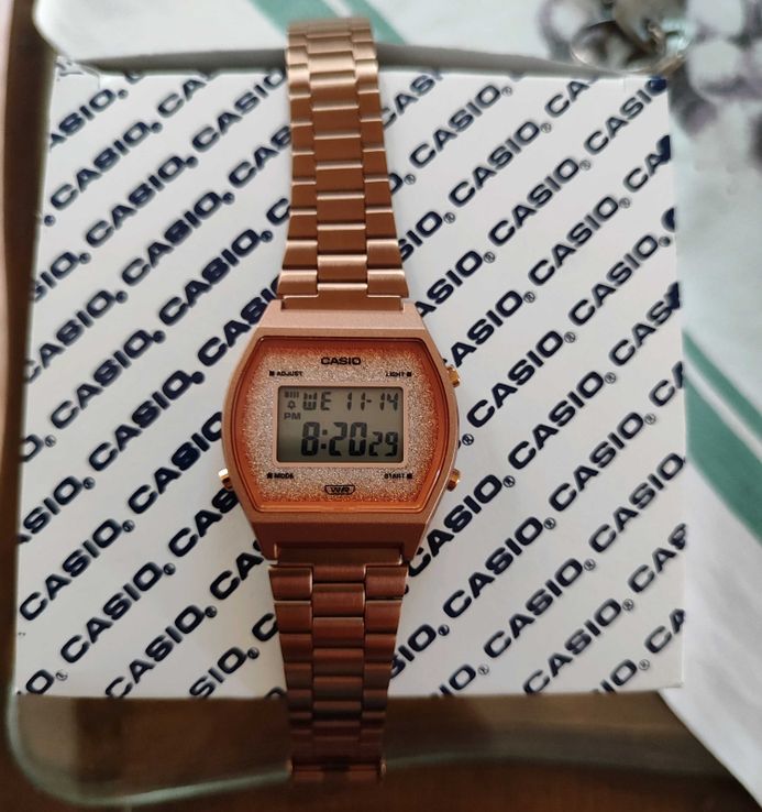 Harga jam casio rose gold hot sale