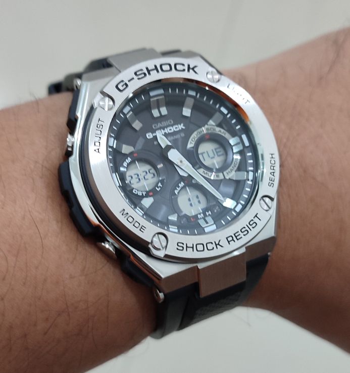 Casio G-Shock G-Steel GST-W110-1A GST-W110-1AJF Tough Solar