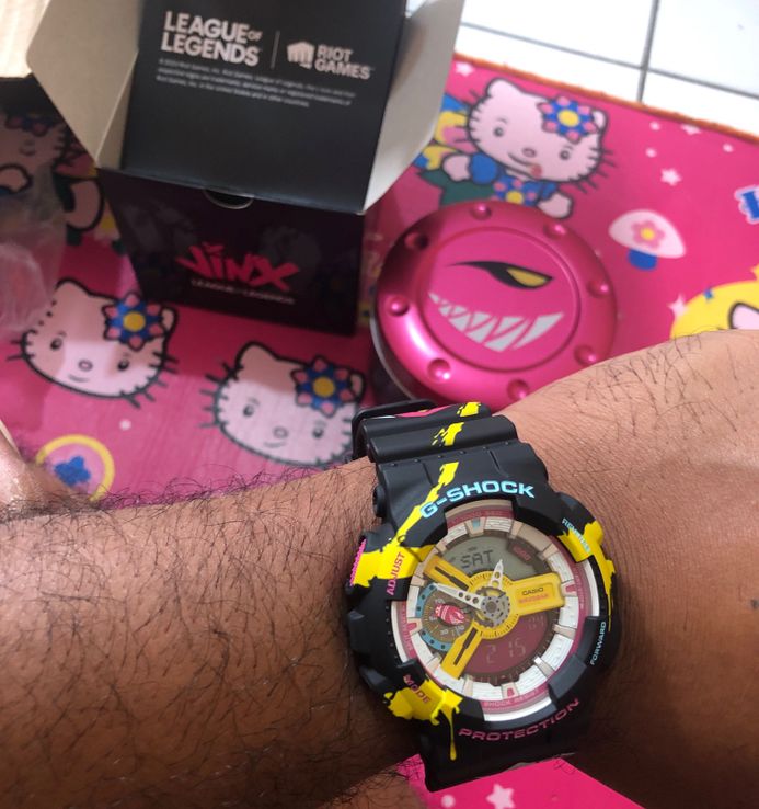 Casio G-Shock X League Of Legend GA-110LL-1A GA-110LL-1ADR Casio G-Shock X League Of Legend GA-110LL-1A GA-110LL-1ADR