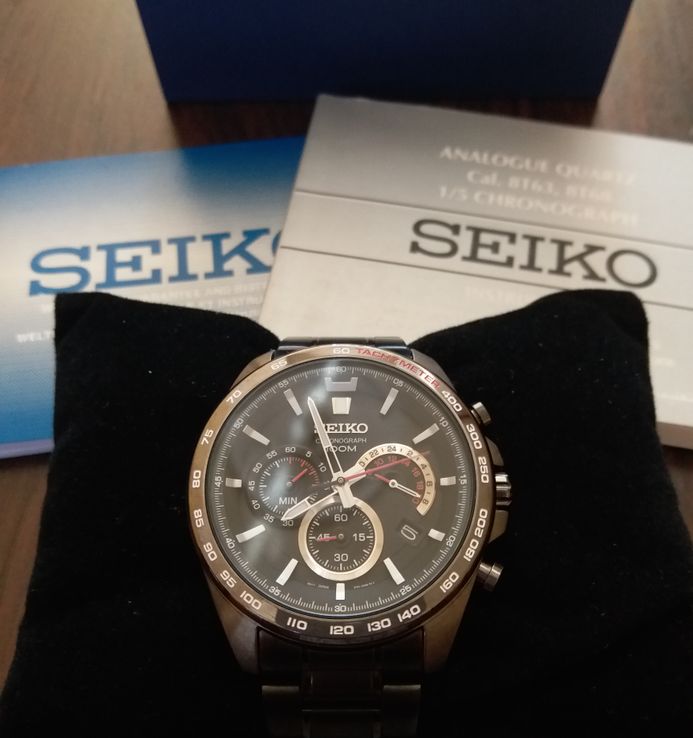 Seiko chronograph ssb311p1 clearance