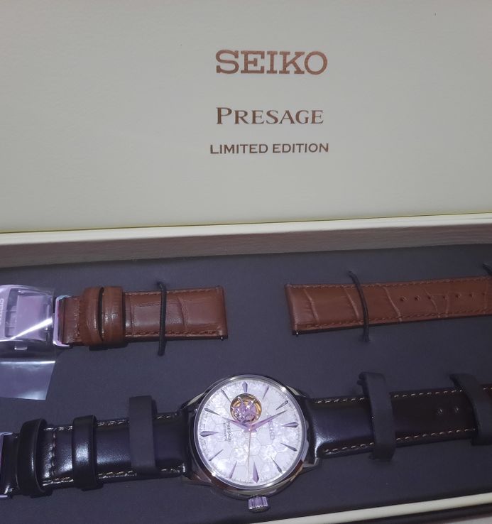 Seiko presage star bar limited edition ssa409j1 clearance