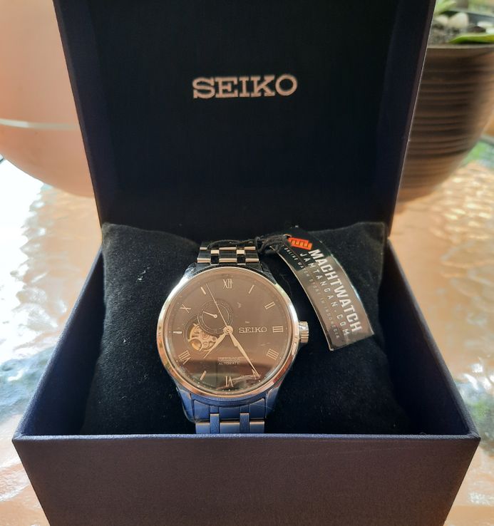 Seiko presage open heart ssa377j1 new arrivals