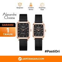 Alexandre Christie Classic Steel AC 8699 BBRBA Couple Sapphire Black ...