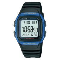 OROLOGIO CASIO W-96H-1AVES Digitale Al Quarzo Allarme Timer Led - Nero