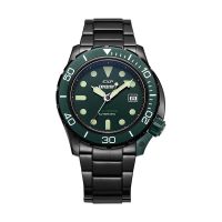 Expedition Automatic E 6809 MA BIPGN Green Dial Black Stainless