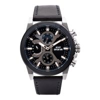 Expedition Modern Classic E 6829 MF LTBBA Black Dial Black Leather ...