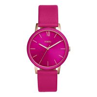 Fossil Cambry BQ3589 Ladies Pink Rose Dial Pink Rose Leather  display picture 3