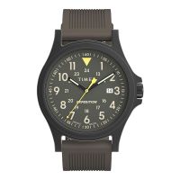 Timex Expedition Acadia - Reloj para hombre de 40 mm, café/Natural/café/Tela, Militar