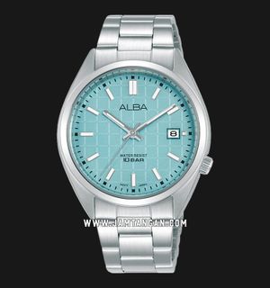 Alba Active AG8M37X1 Mint Gelato Series Baby Blue Dial Stainless Steel Strap