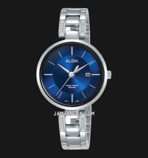 Alba Fashion AH7T17X1 Ladies Dark Blue Dial Stainless Steel Strap