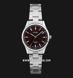 Alba Prestige ARX031X1 Ladies Dark Brown Dial Stainless Steel Strap