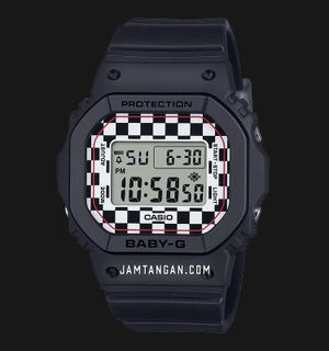 Casio Baby-G BGD-565GS-1DR Street Skate Culture Ladies Digital Dial Black Resin Band