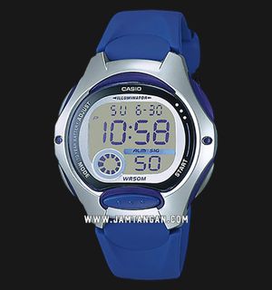 Casio General LW-200-2AVDF Digital Dial Blue Resin Band