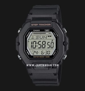 Casio LWS-2200H-1AVDF Digital Dial Black Resin Band