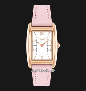 Coach Reese 14504313 Ladies White Dial Blush Leather Strap