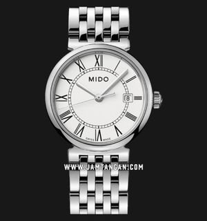 MIDO Dorada M033.210.11.013.00 White Dial Stainless Steel Strap
