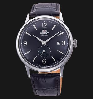 Orient Classic RA-AP0005B Automatic Small Seconds Men Black Dial Black Leather Strap