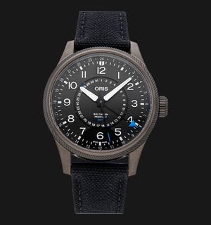 Oris ProPilot 01-798-7768-4284-SET 57TH Reno Air Races Black Dial Textile Strap LIMITED EDITION 