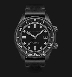 Spinnaker Bradner SP-5062-06 Men Automatic Black Dial Black Leather Strap