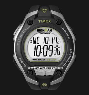Timex Ironman T5K412 Classic 30 Oversized Digital Dial Black Resin Strap