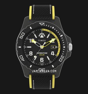 Timex Expedition TW2V66200 North Freedive Ocean Black Dial Black Tide Fabric Strap