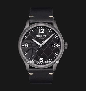 TISSOT T-Sport T116.410.36.067.00 Gent XL 3x3 Street Basketball Black Leather Strap + Extra Strap