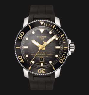 Tissot Seastar 2000 Professional Powermatic 80 46mm T-Sport T120.607.17.441.01 Black Rubber Strap