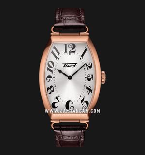 Tissot Heritage Porto 31.1mm T128.509.36.032.00 Silver Dial Brown Leather Strap