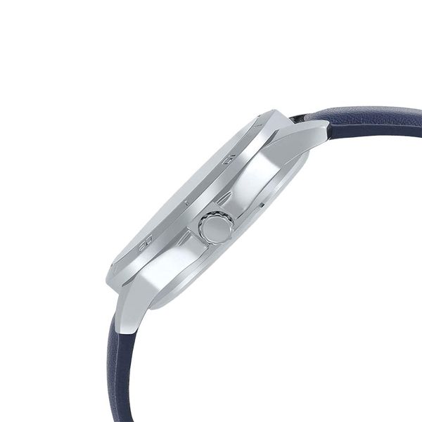 Casio General LTP-V004L-2BUDF Ladies Blue Dial Blue Leather Strap