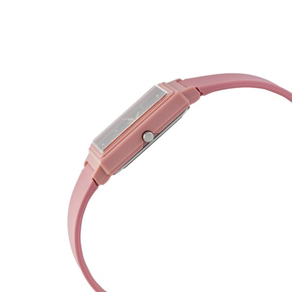 Casio General MQ-38UC-4ADF Black Dial Matte Pink Resin Band