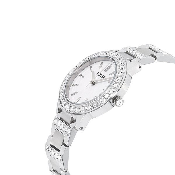 Fossil Jesse ES2362 Ladies Silver Dial Stainless Steel Strap