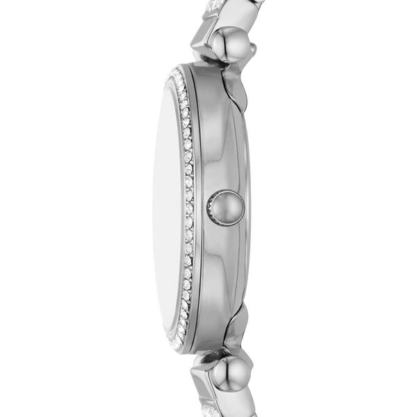 Fossil Carlie ES5190 Ladies Blue Dial Stainless Steel Strap