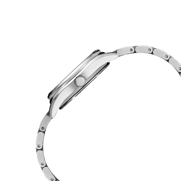 Seiko Ladies SUR579P1 Discover More Crystal Mother Of Pearl Dial Stainless Steel Strap