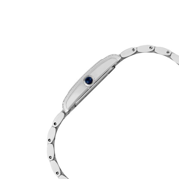 Seiko Ladies SWR091P1 Discover More Silver Dial Stainless Steel Strap