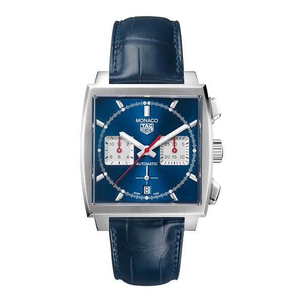 Tag Heuer Monaco Black Dial Quartz 37 mm 2021 Complete Box