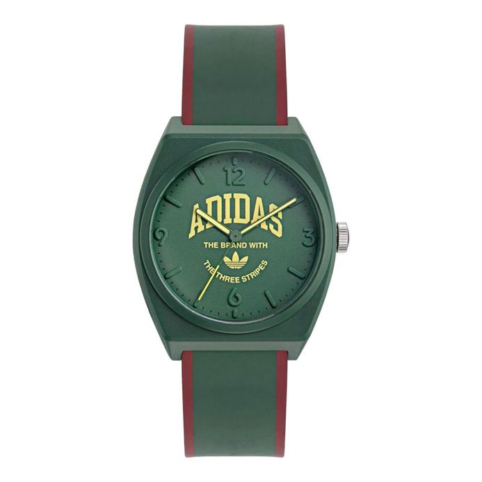 Adidas Project Two GRFX AOST24073 Green Dial Green Silicone