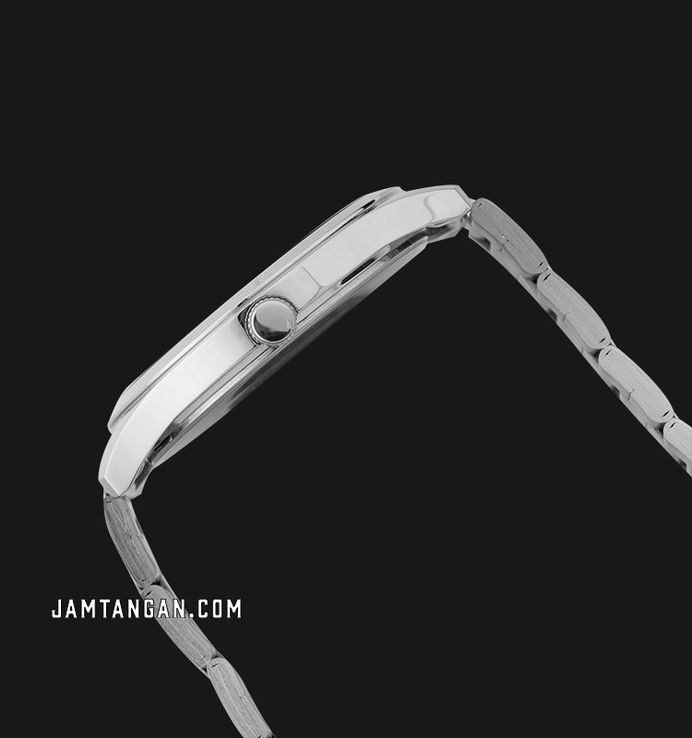 Alba Prestige AJ6157X1 Men Silver White Dial Stainless Steel Strap