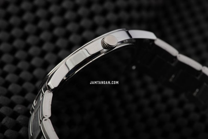 Alba Prestige AJ6157X1 Men Silver White Dial Stainless Steel Strap