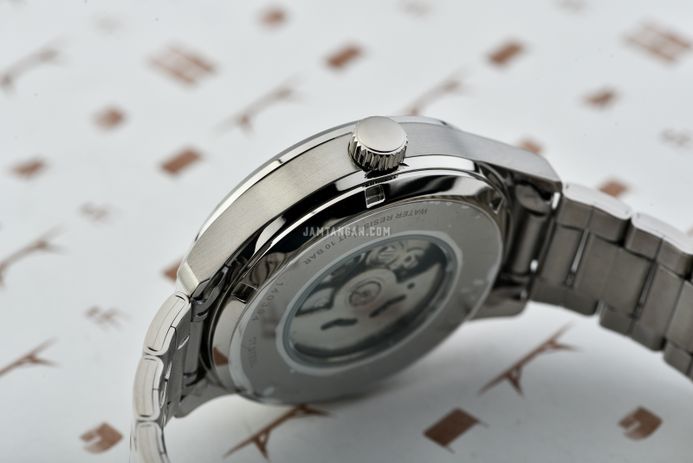 Alba Mechanical Field Military AL4211X1 Men Blue Dial Stainless Steel Strap